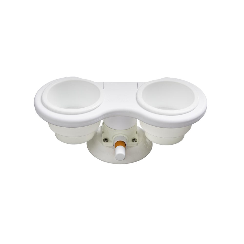 Seasucker Cup Holder, Horizontal Surface Mount, White, Non-Lighted – MC5300W