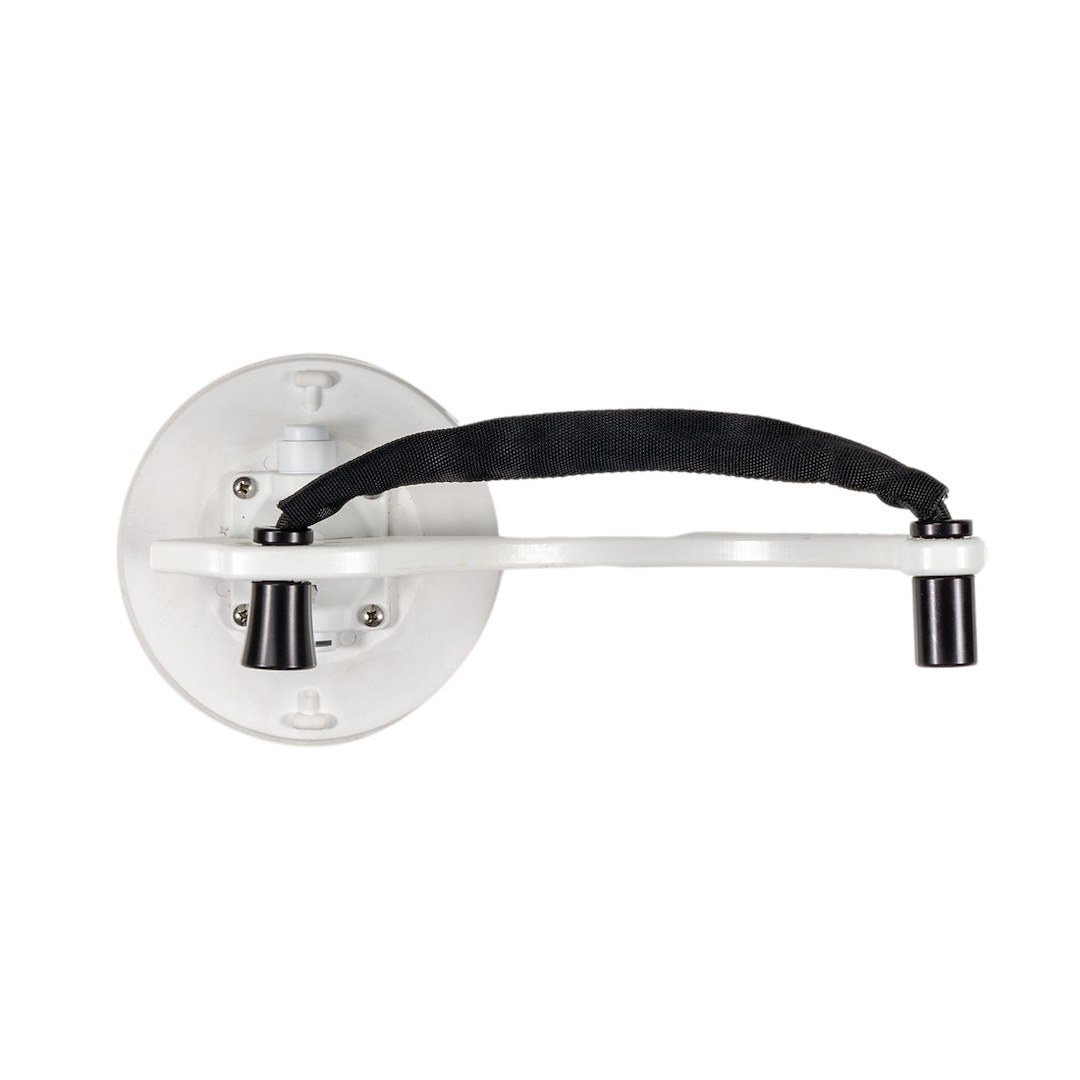 Seasucker Dive Tank Holder, Pro Series, Strap Type, Holds 1 Tank, Vacuum Mount, With Aluminum Bungee Cord Knobs – MD5591
