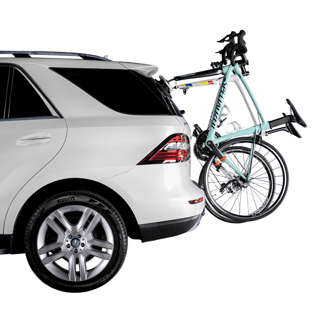 Seasucker Bike Rack, Mini Bomber Max, Roof Suction Cup Mount, Holds 2 Bikes, Up to 90 Pound Weight Capacity, Fork Mount, Black – MK1076