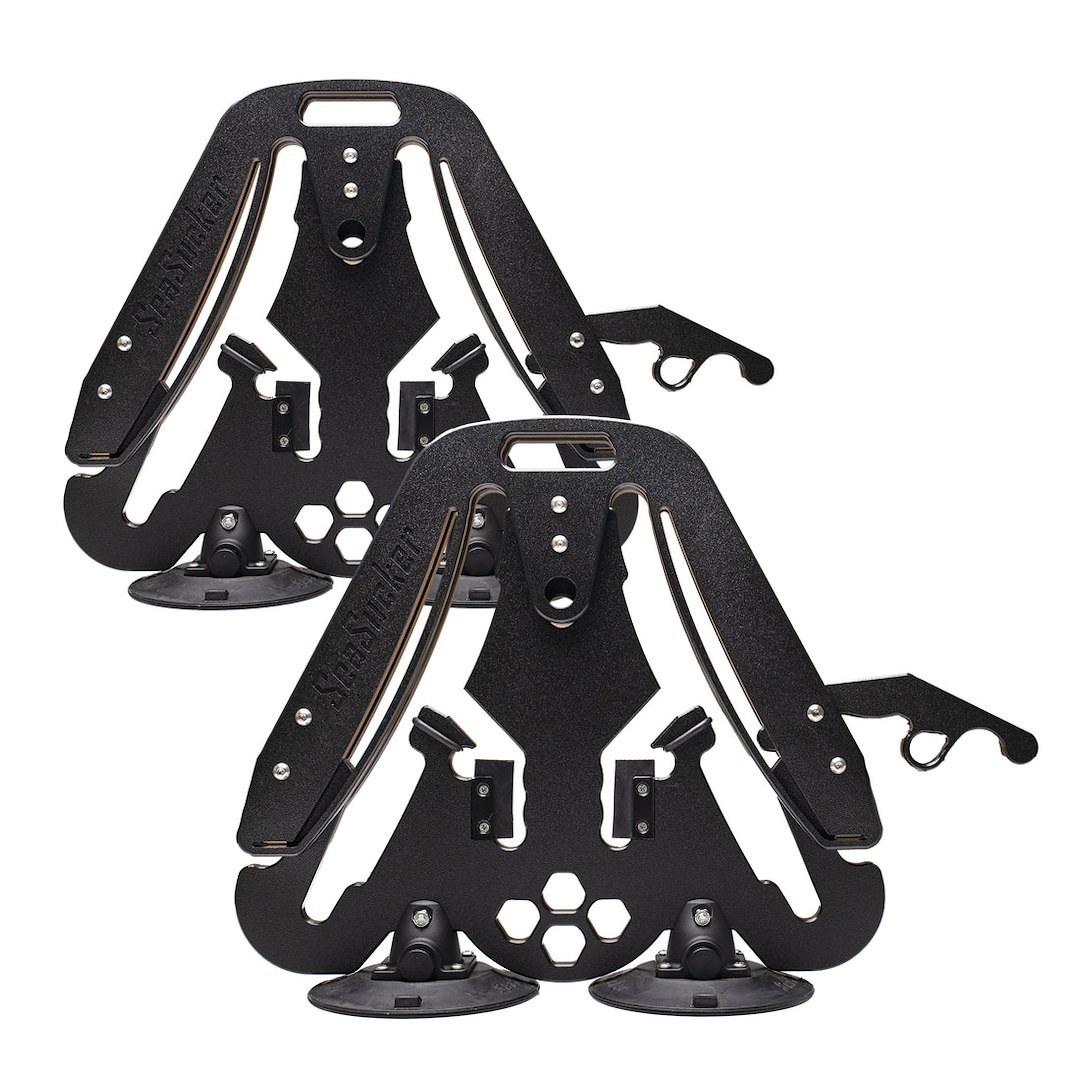 Seasucker Ski Carrier – Roof Rack Kit, Holds Up to 2 Pairs of Skis Plus Poles or 2 Snowboards, High Density Polyethylene – SK2425