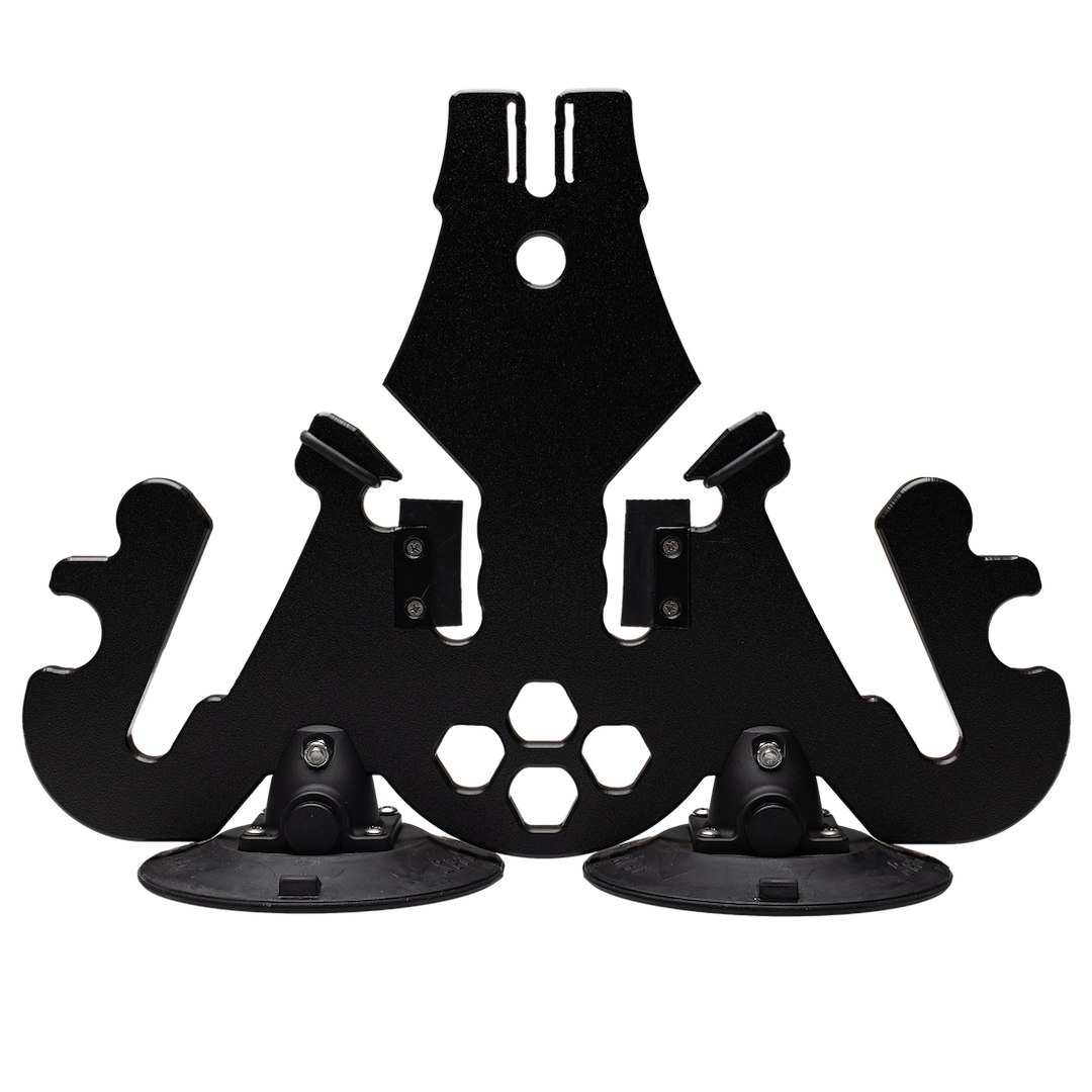 Seasucker Ski Carrier – Roof Rack Kit, Holds Up to 2 Pairs of Skis Plus Poles or 2 Snowboards, High Density Polyethylene – SK2425