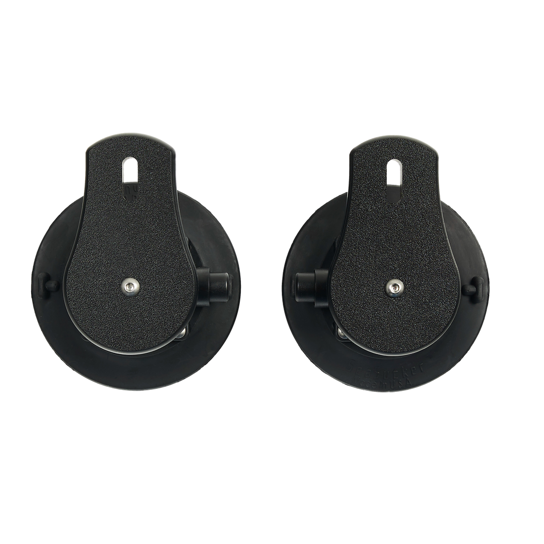 Seasucker Light Bar Mounting Kit, Hood Mount, Mounts One Light Bar, Black, 6 Inch Base Diameter – SM6110
