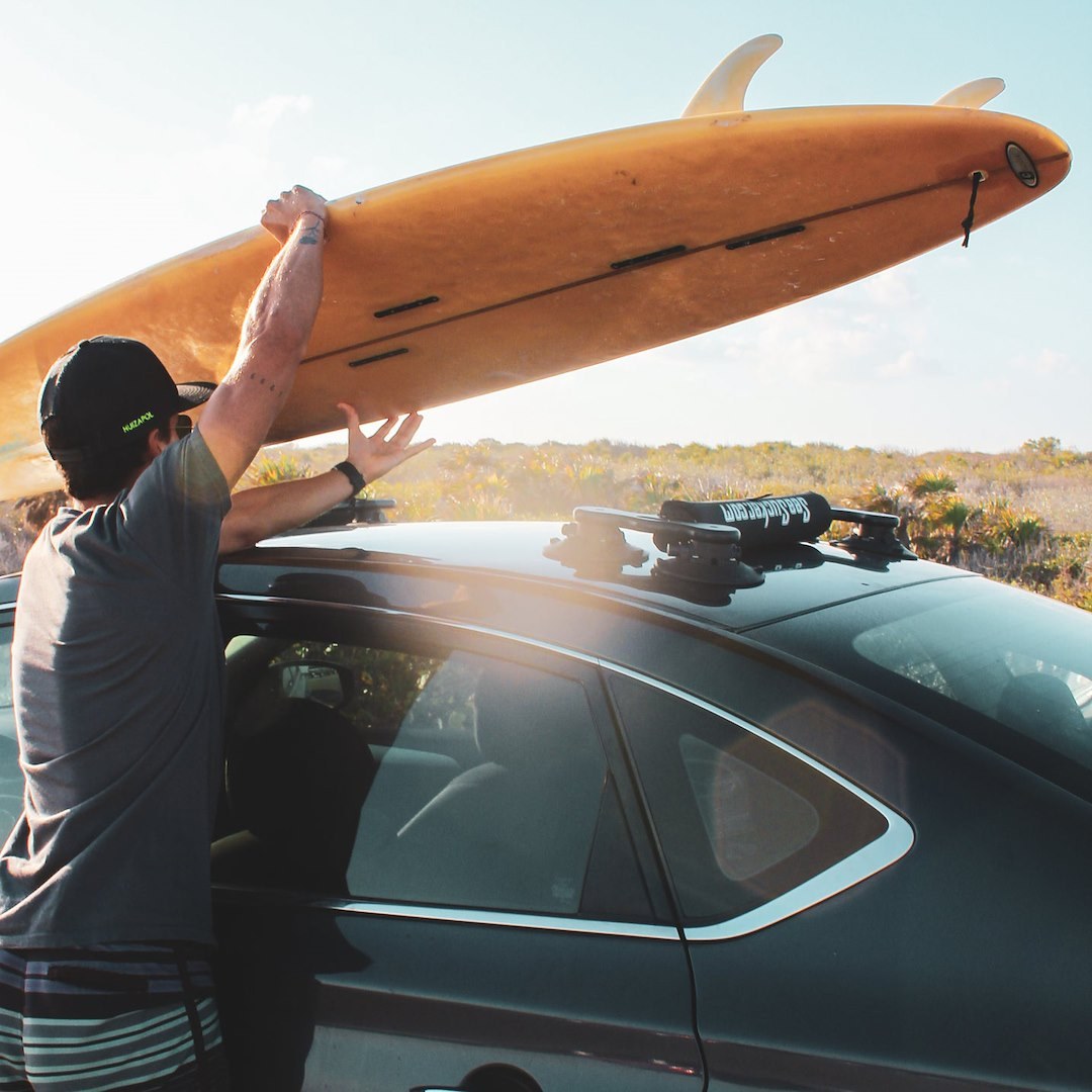 Seasucker Surfboard Carrier – Roof Rack Kit, Carries Up to 2 Surf/ Paddle Boards – SP3300