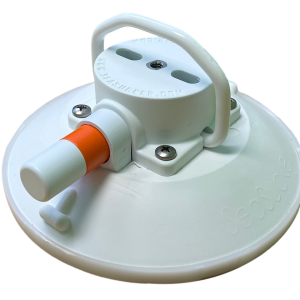 Seasucker Vacuum Mount, Use to Attach Something to a Rigid, Non-Porous Surface Without Drilling Any Holes, 6 Inch Base Diameter – VM1014W