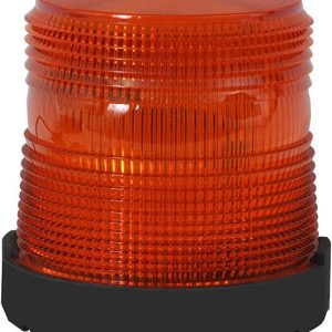 Star Warning Warning Light, X-Fire®, 4-1/4 Inch Height X 4-1/4 Inch Diameter, Beacon, Permanent Mount Base with 1/2 Inch Pipe Mount, LED – 201ZLX-A