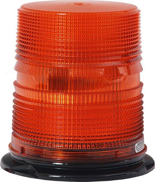 Star Warning Warning Light, 256 Series, 6-11/16 Inch Height X 6-13/32 Inch Diameter, Beacon, 3 Hole Permanent Mount with 1 Inch Pipe Mount – 256TCL-A