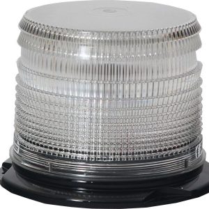 Star Warning Warning Light, 256 Series, 4-3/4 Inch Height X 6-13/32 Inch Diameter, Beacon, 3 Hole Permanent Mount with 1 Inch Pipe Mount – 256TSL-A