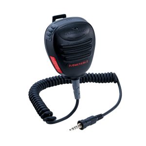 Standard VHF Radio Microphone, For Use with HX750S/ HX760S/ HX850S/ HX370X/ HX471S/ HX370SAS Handheld VHF Radios, Left Side Push to Talk – CMP460