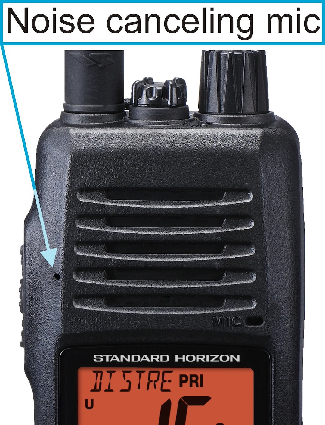 Standard VHF Radio, HX400, Handheld, United States/ Canadian/ International Channels, 5/ 1 Watts, Noaa Weather Channels with Alert – HX400