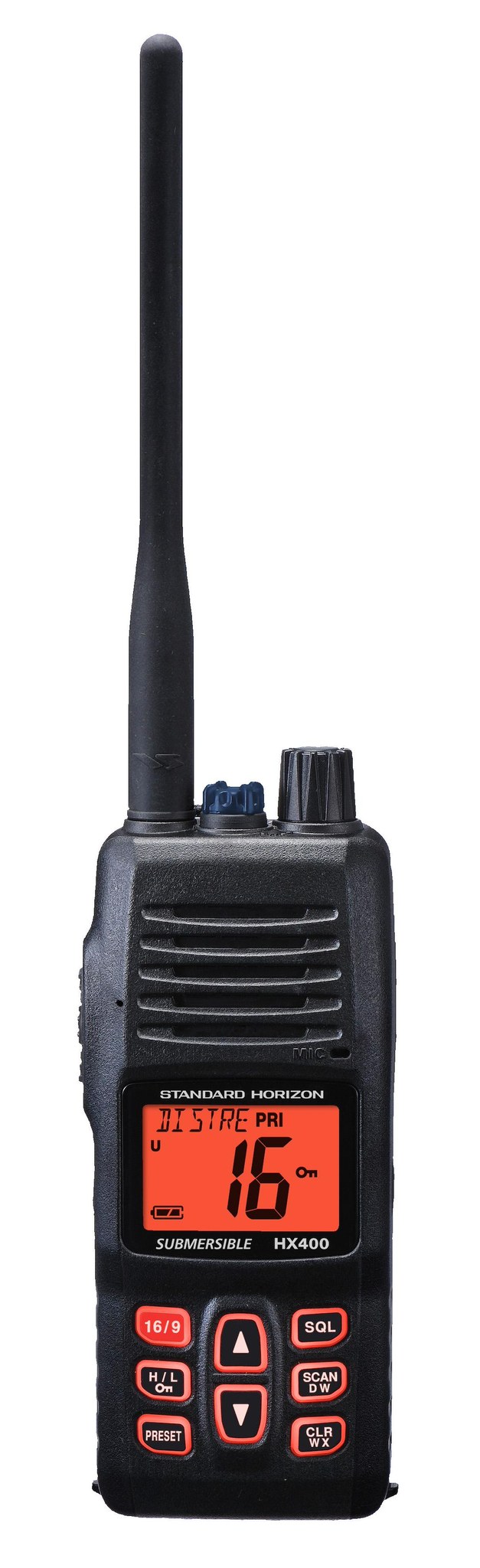 Standard VHF Radio, HX400IS, Handheld, United States/ Canadian/ International Channels, 5/ 1 Watts, Noaa Weather Channels with Alert – HX400IS