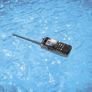 Standard VHF Radio, HX890, Handheld, United States/ Canadian/ International Channels, 6 Watts, Noaa Weather Channels with Alert – HX890BK
