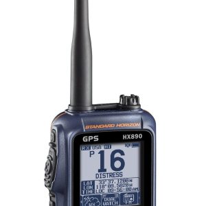 Standard VHF Radio, HX890, Handheld, United States/ Canadian/ International Channels, 6 Watts, Noaa Weather Channels with Alert – HX890NB