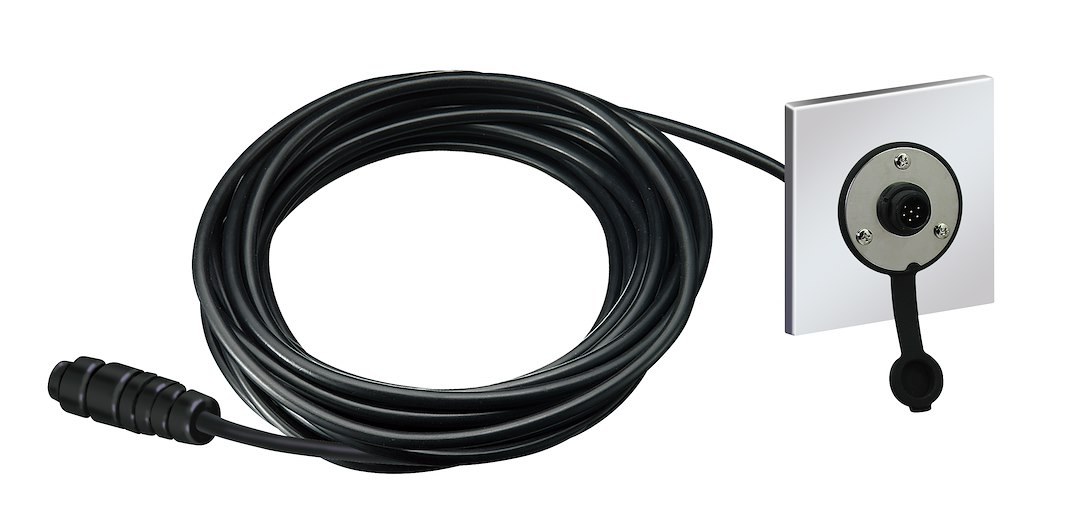 Standard VHF Radio Microphone Extension Cable, Extension Cable for Standard Horizon GX5000, GX5500 Fixed Mount VHF Radios, 20 Feet Length – MEK-4