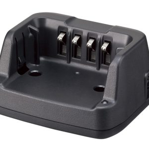 Standard VHF Radio Battery Charging Cradle, Fits HX400, HX400IS, HX407 VHF Handheld Radios, Drop IN Charge Base, Black, Plastic, Single Unit – SBH-36