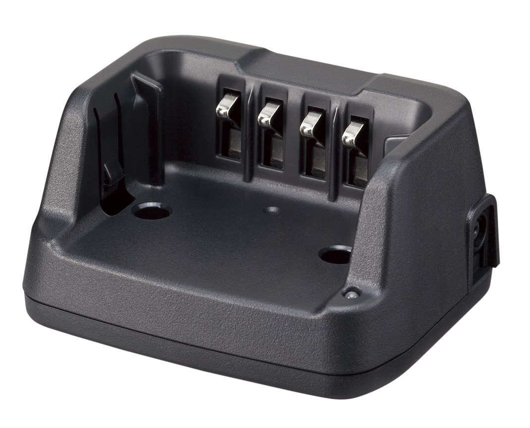 Standard VHF Radio Battery Charging Cradle, Fits HX400, HX400IS, HX407 VHF Handheld Radios, Drop IN Charge Base, Black, Plastic, Single Unit – SBH-36
