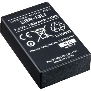 Standard VHF Radio Battery, Lithium-Ion Battery, 7.4 Volts, 1800 Mah Capacity, For Use with HX870 Floating Handheld VHF Radio – SBR-13LI