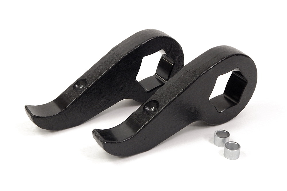 Southern Tru Leveling Kit Suspension, 1-1/2 to 2-1/2 Inch Lift, Torsion Bar Key, Powder Coated, Steel – 15003