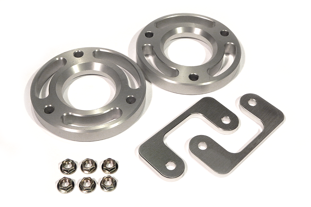 Southern Tru Leveling Kit Suspension, 2-1/4 Inch Lift Height, Strut Extension, Aluminum – 15009