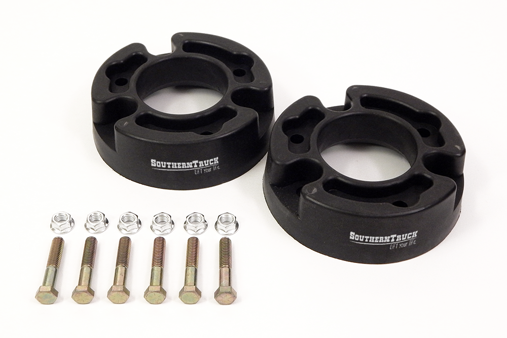 Southern Tru Leveling Kit Suspension, 2-1/2 Inch Lift Height, Strut Extension, With 2 Strut Extension and Mounting Hardware – 25001