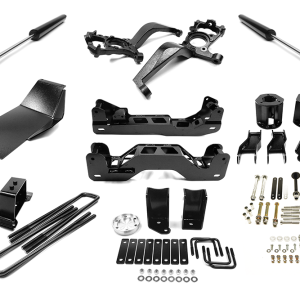 Southern Tru Leveling Kit Suspension, 6 Inch Lift, Strut Spacer, Steel, Powder Coated – 25005-2
