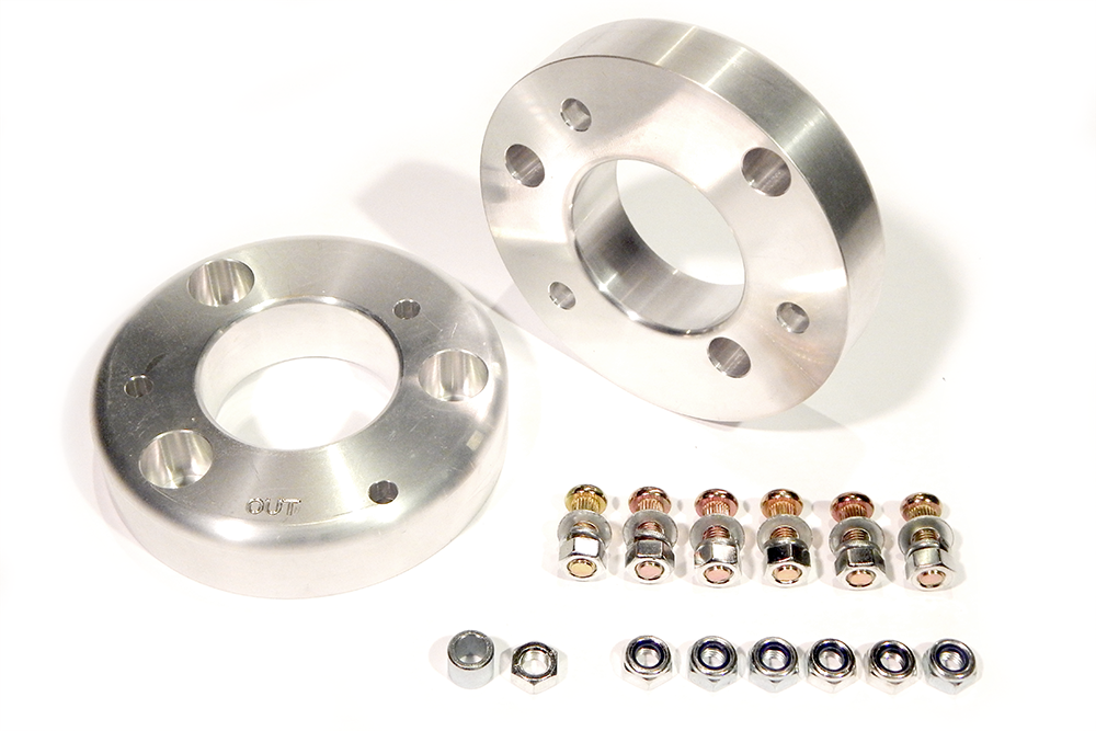 Southern Tru Leveling Kit Suspension, 2 Inch Lift Height, Strut Extension, Aluminum, With 2 Strut Extension and Mounting Hardware – 25008