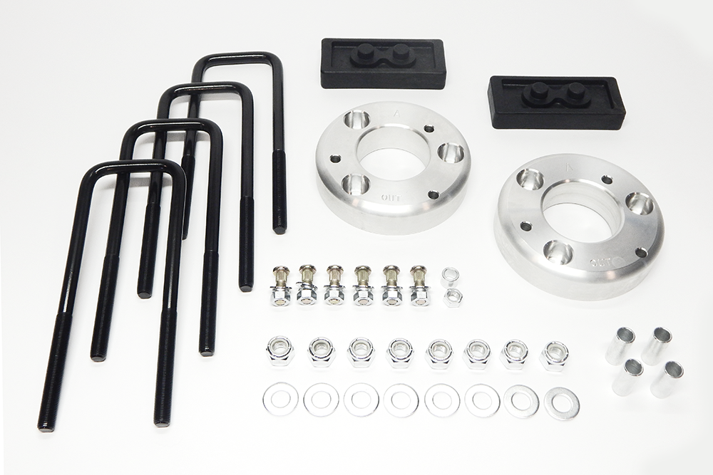 Southern Tru Leveling Kit Suspension, 2 Inch Lift Height, Strut Extension, T6061 Billet Aluminum – 25011
