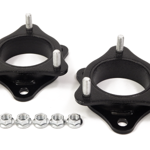Southern Tru Leveling Kit Suspension, 2 Inch Lift, Strut Spacer, Steel, Powder Coated, With 2 Upper Strut Spacers/ Installation Hardware – 25027