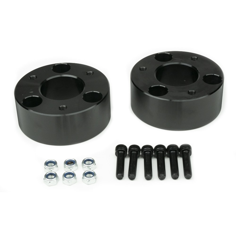 Southern Tru Leveling Kit Suspension, 2 Inch Lift Height, Strut Spacer, Powder Coated, Aluminum, With 2 Strut Spacer and Mounting Hardware – 35000