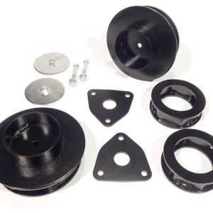 Southern Tru Leveling Kit Suspension, 2-1/2 Inch Lift Height, Strut Spacer, Powder Coated, Steel – 35030