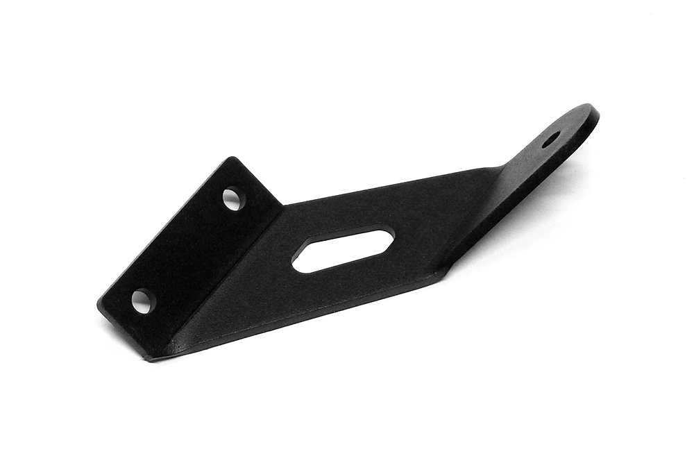 Southern Tru Light Bar Mounting Kit, Hood Mount, Mounts One 20 Inch Dual Row Light Bar, Bolt on Installation, Black, Set of 2 – 55106
