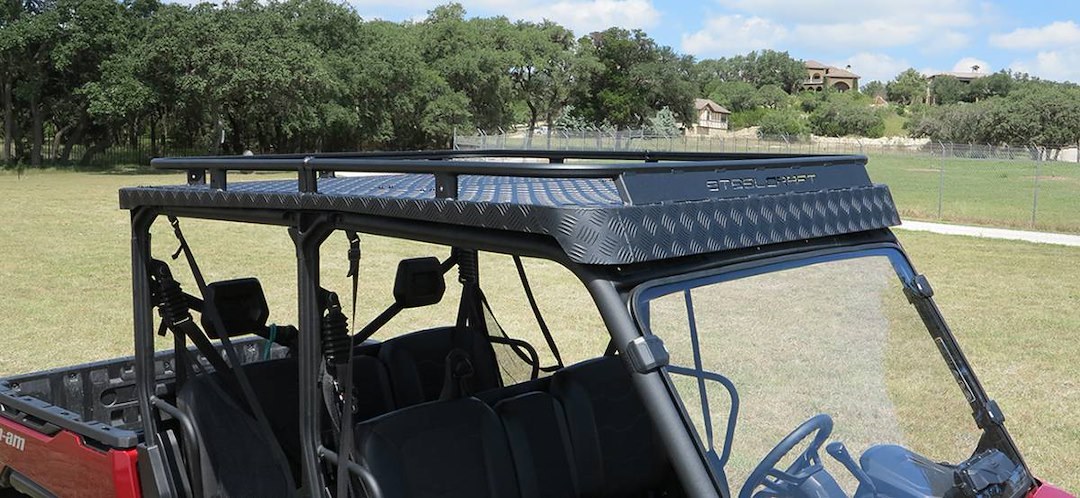 Steelcraft Roof Basket, Fine Texture, Black, Steel – 1000RRCC