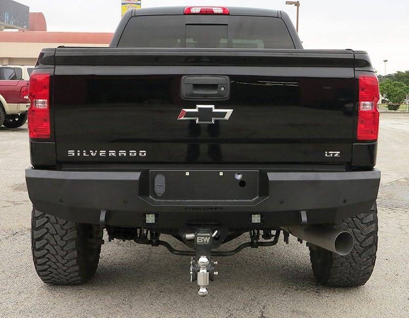 Steelcraft Bumper, Fortis, One Piece Design, Mounting Hardware Included, With D-Ring Mount, Compatible with OE Hitch – 76-20410