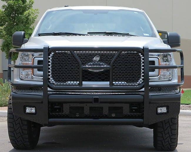 Steelcraft Bumper, HD Replacement, One Piece Design, Mounting Hardware Included, With Grille Guard, With Punch Plate Grille – HD11420RCC