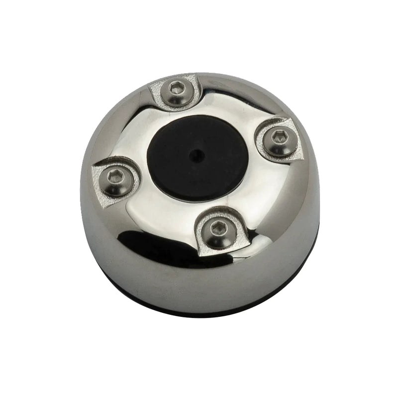 Seaview Cable Gland, Use to Pass Through Up to 0.53 Inch Cables and Up to 0.81 Inch Connector, Silver, Polished Stainless Steel – CG20-SS