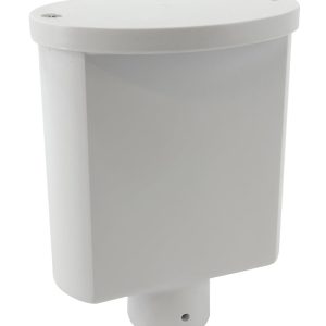 Seaview Navigation Light Mount, For Use with Three Aqua Sig 40/ 41 Navigation Light, Universal Box Top Mount, White, 4 X 4-1/2 Inch – LTB-BOXW