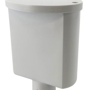 Seaview Navigation Light Mount, For Use with Three Aqua Sig 40/ 41 Navigation Light, Universal Box Top Mount, White, 4 X 4-1/2 Inch – LTB-BOXW
