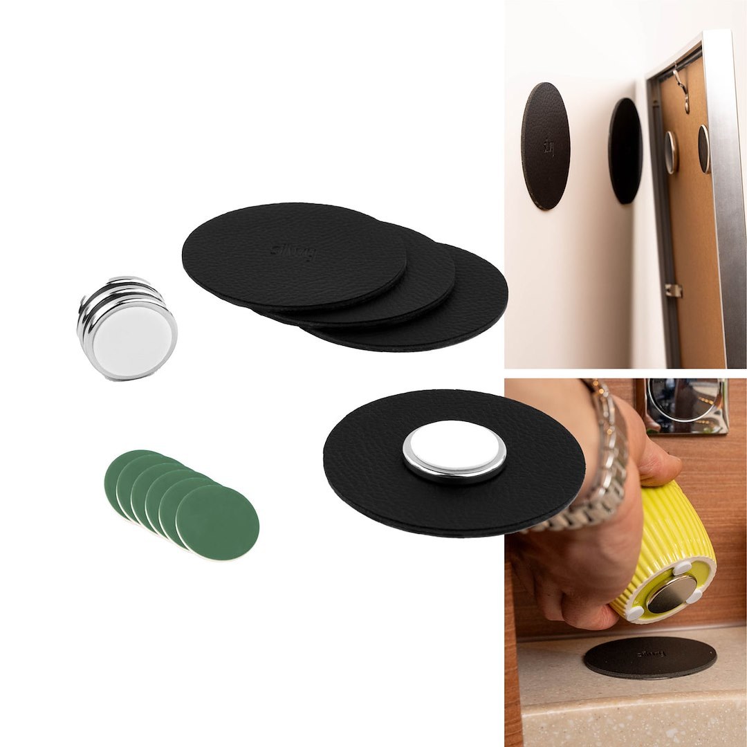 Silwy Magnet Magnetic Fastener Kit, Power, Use to Hold Vases/ Decorative Items/ Picture Frame, Round – PBB0-15-8