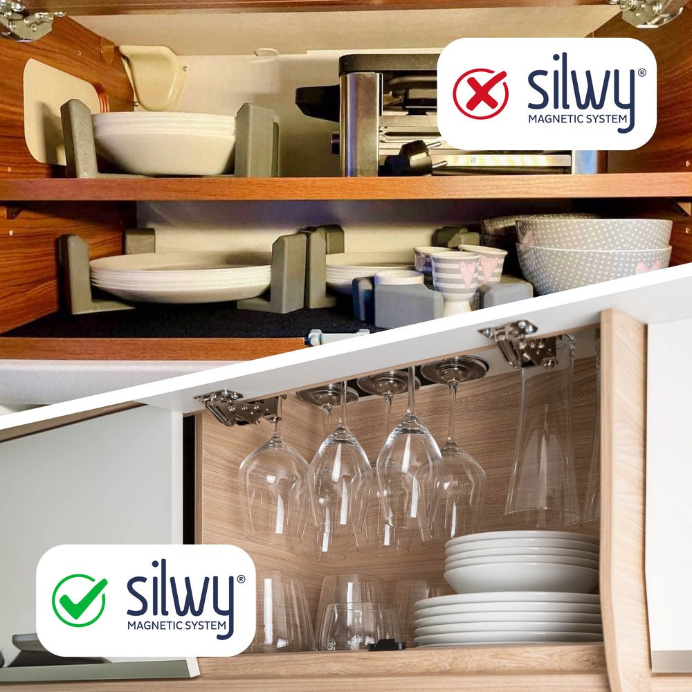Silwy Magnet Dish Set, 11 Piece Set, Magnetic, Ash, Porcelain – PO-VS-G