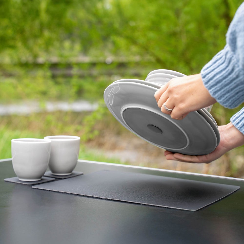 Silwy Magnet Dish Set, 11 Piece Set, Magnetic, Ash, Porcelain – PO-VS-G