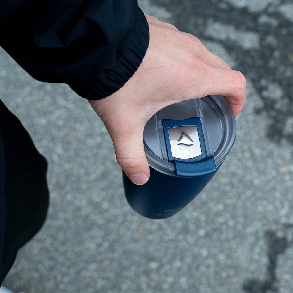 Silwy Magnet Travel Mug, 12 Ounce Capacity, Leak Proof Flip Lid – SYFL-TC-MI