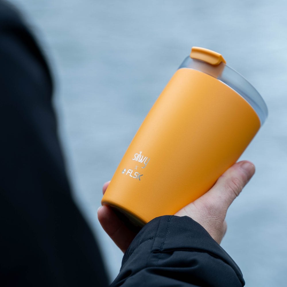 Silwy Magnet Travel Mug, 12 Ounce Capacity, Leak Proof Flip Lid – SYFL-TC-SU