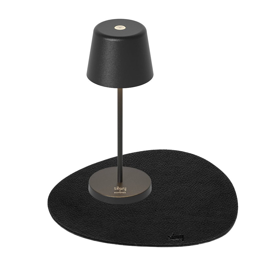Silwy Magnet Interior Light, Monaco, Magnetic LED Light, Table/ Wall Mount, 3 Inch Diameter X 7.9 Inch Height, Black, Battery Powered – SYSO-2024-S1