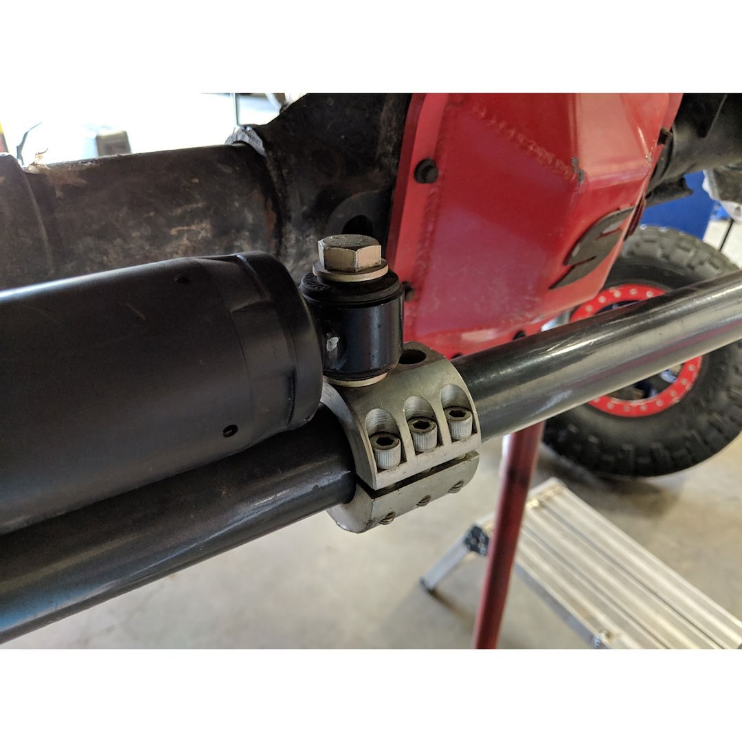 Synergy Steering Stabilizer Bracket, For Use with 1-1/2 Inch Tie Rod, With Clamp/ Installation Hardware – 4050-50