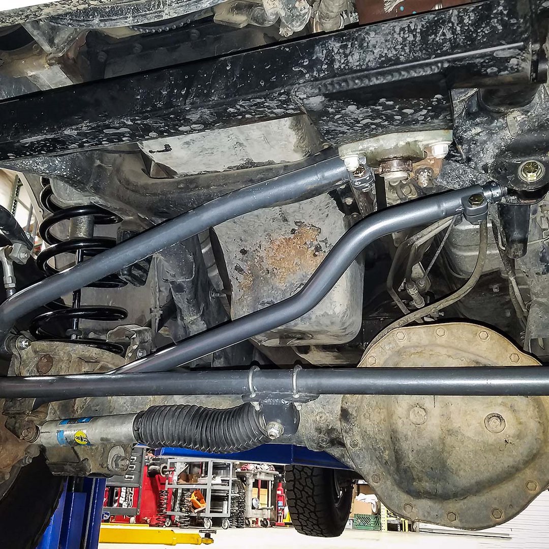 Synergy Track Bar, For Use with 0 to 6 Inch Lift, Adjustable, Silver, Additional Parts May Be Required (see Required Parts) – 8550-11