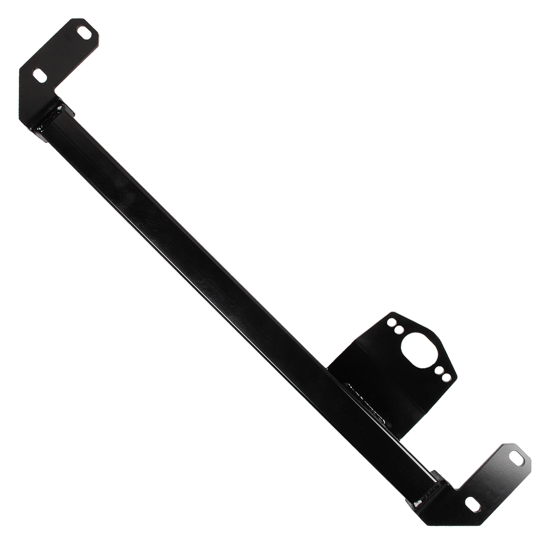 Synergy Steering Gear Box Brace, Heavy Duty, Black, Steel, With Pitman Arm Stud/ Pillow Bearing/ Installation Hardware – 8558-06