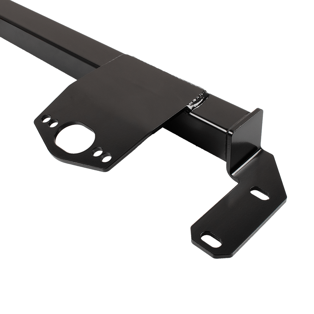 Synergy Steering Gear Box Brace, Heavy Duty, Black, Steel, With Pitman Arm Stud/ Pillow Bearing/ Installation Hardware – 8558-06