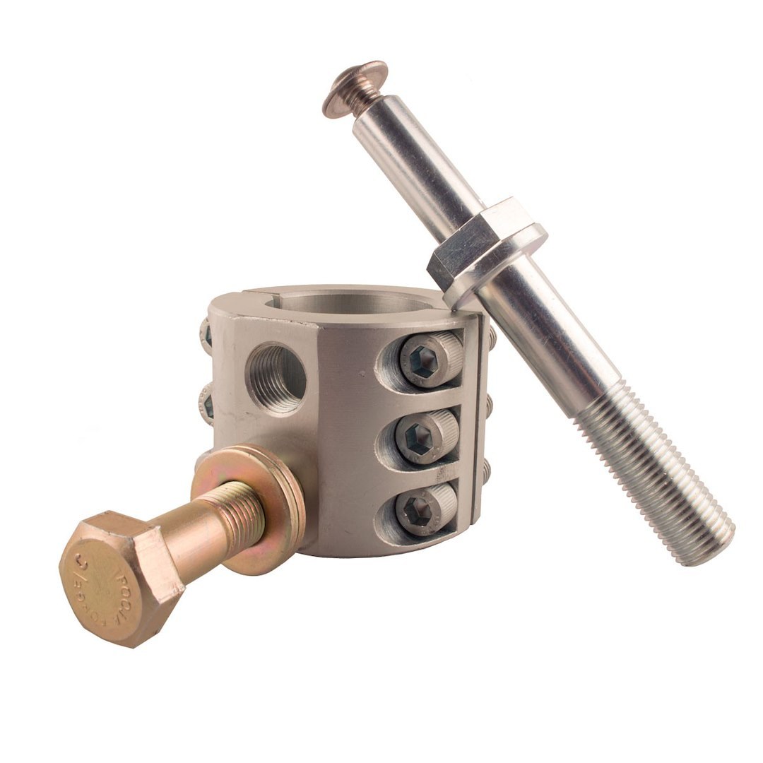 Synergy Steering Stabilizer Bracket, For Use with Synergy Manufacturing Tie Rod, With Clamp/ Installation Hardware – 8807-03