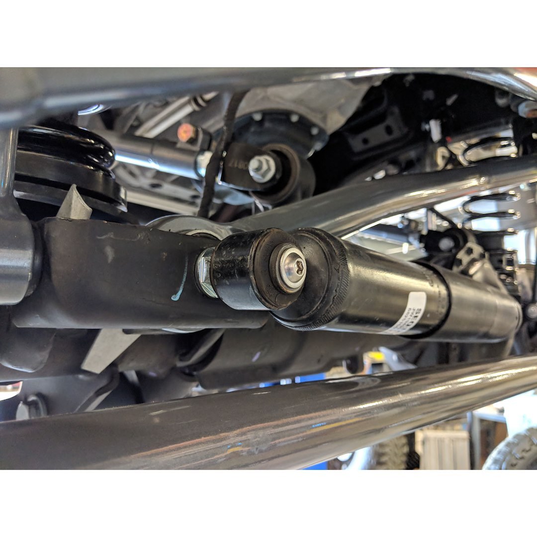 Synergy Steering Stabilizer Bracket, For Use with Synergy Manufacturing Tie Rod, With Clamp/ Installation Hardware – 8807-03