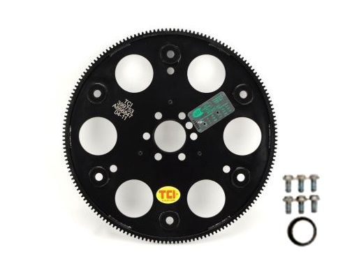 Tci Auto Trans Flexplate, Steel, 168 Tooth Ring Gear, Internal Balance, Sfi Approved 29.1, Black – 399753
