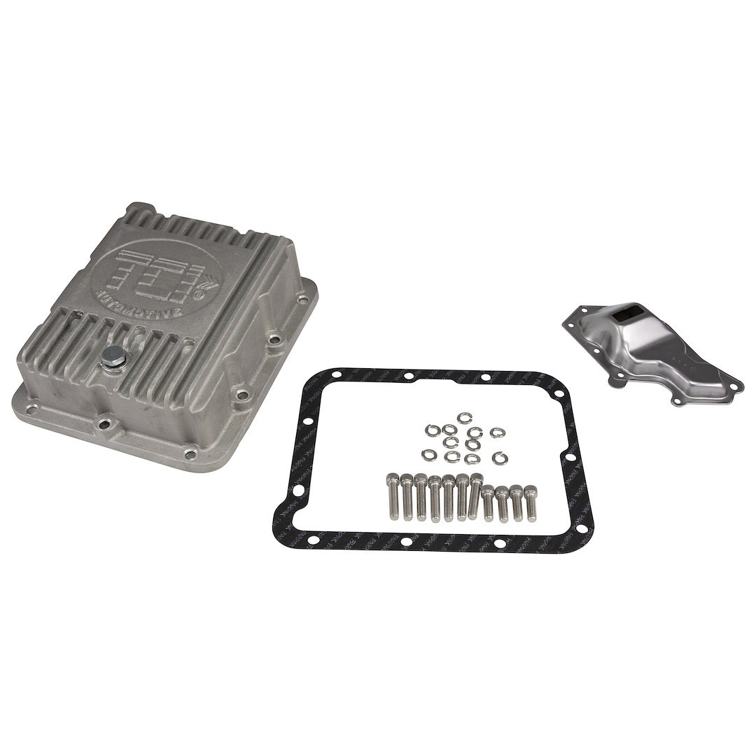 Tci Auto Trans Oil Pan, C4, Ford, 1 Extra Quart, Natural, Cast Aluminum, With Drain Plug – 518000
